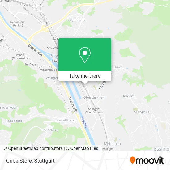 Cube Store map