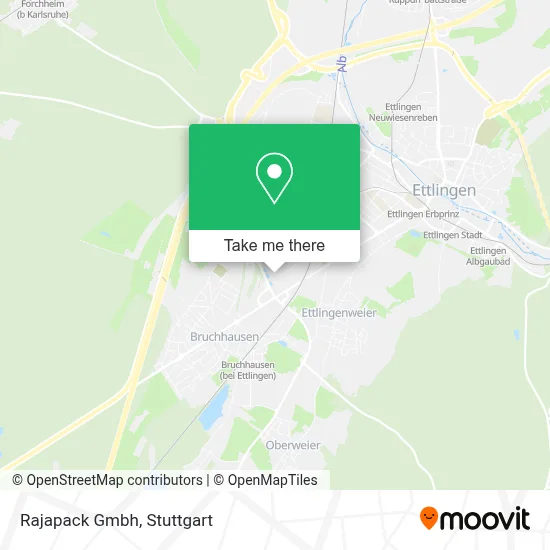 Rajapack Gmbh map