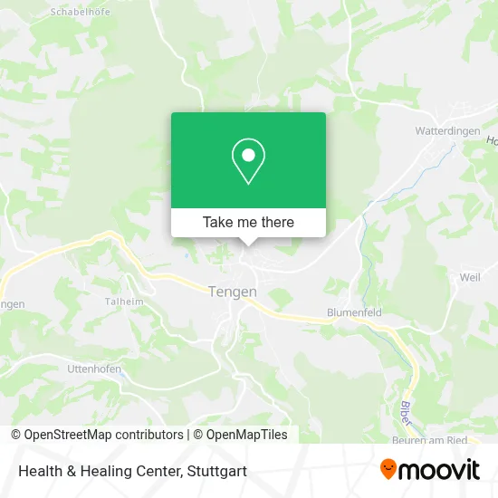 Health & Healing map