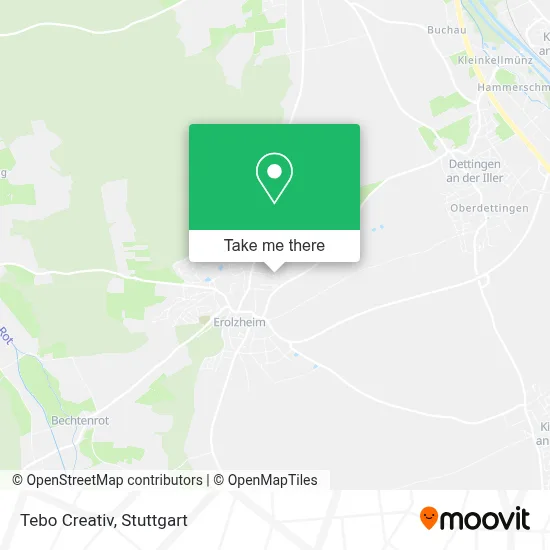 Tebo Creativ map