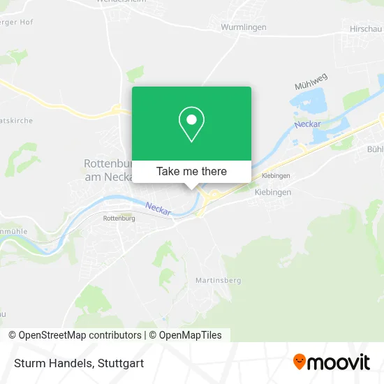 Sturm Handels map