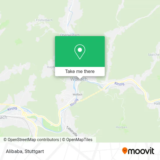 Alibaba map