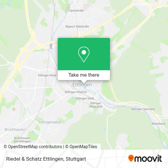 Riedel & Schatz Ettlingen map