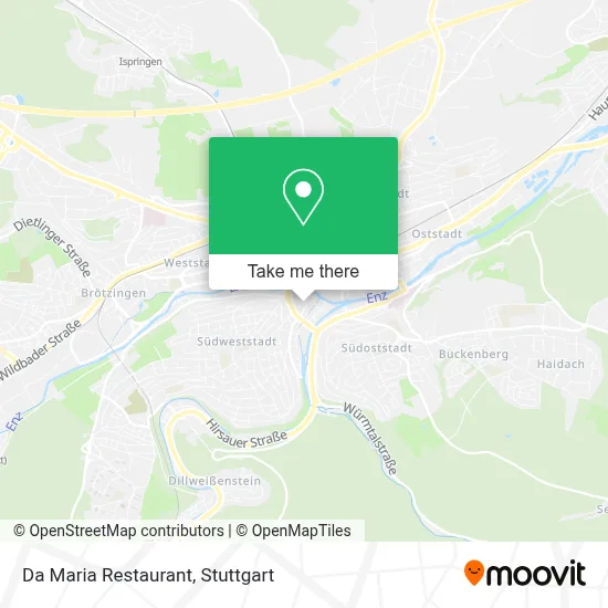 Ristorante Da Maria map