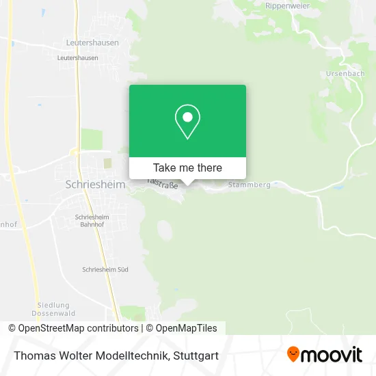 Thomas Wolter Modelltechnik map