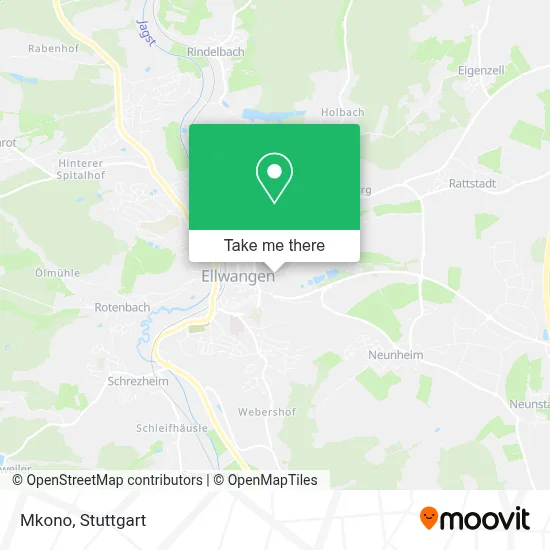 Mkono map
