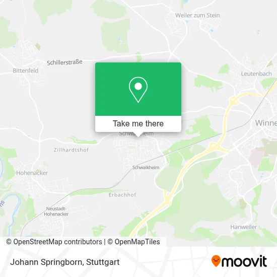 Johann Springborn map