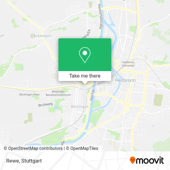 Rewe map