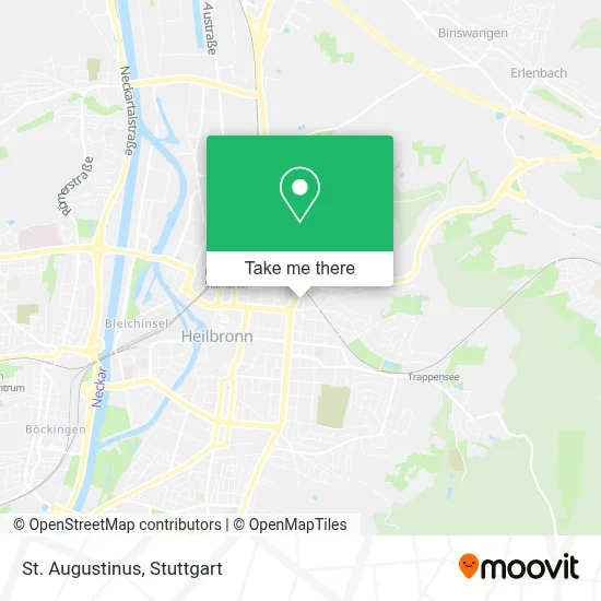 St. Augustinus map