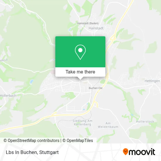 Lbs In Buchen map