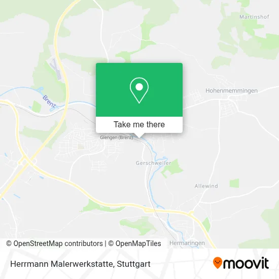Herrmann Malerwerkstatte map
