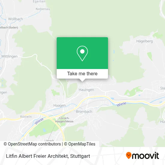 Litfin Albert Freier Architekt map