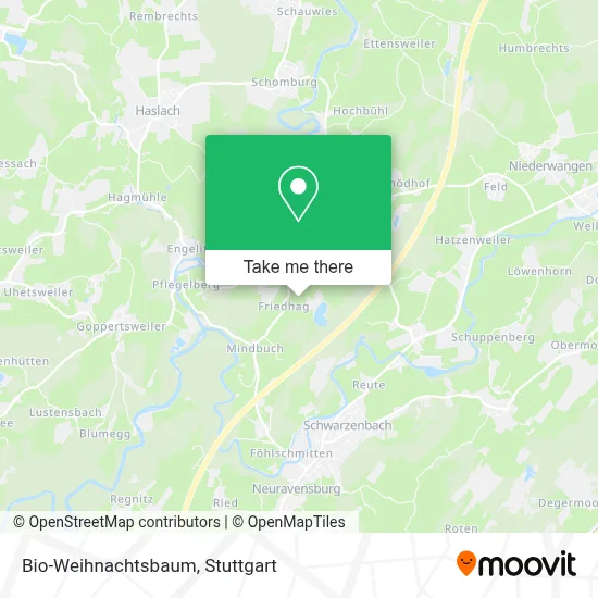 Bio-Weihnachtsbaum map