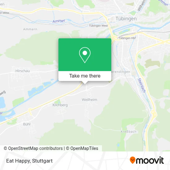 Eat Happy map