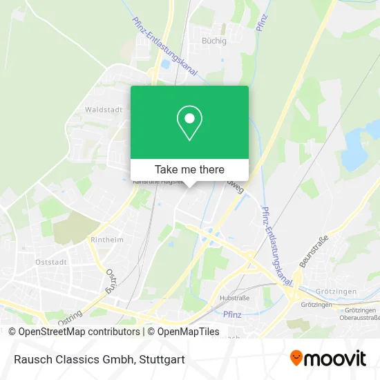 Rausch Classics Gmbh map