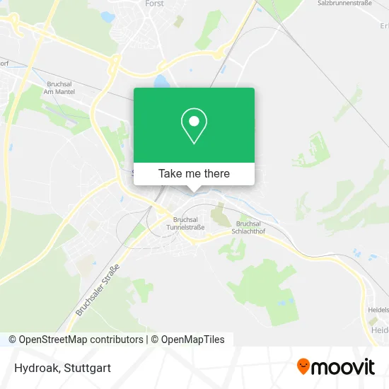 Hydroak map