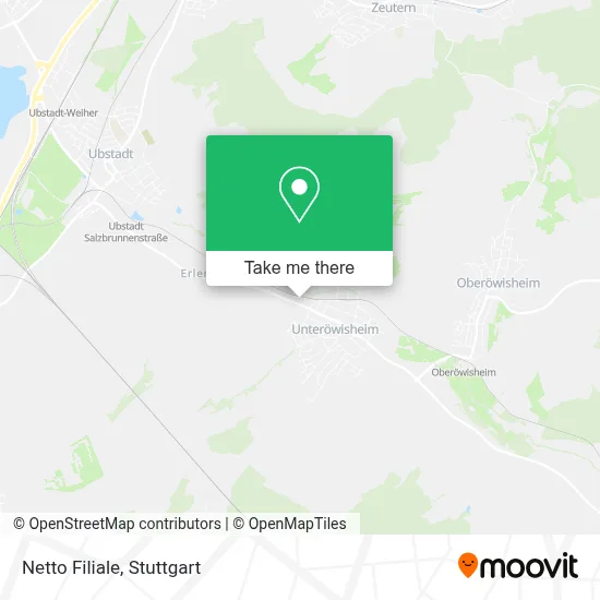 Netto Filiale map