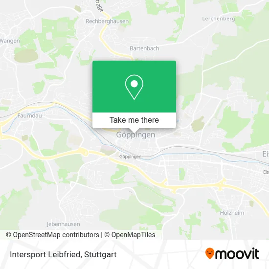 Intersport Leibfried map