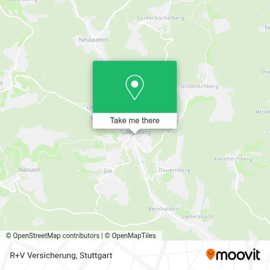 R+V Versicherung map