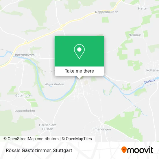 Rössle Gästezimmer map
