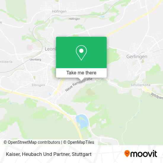 Kaiser, Heubach Und Partner map