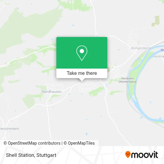 Shell Station map