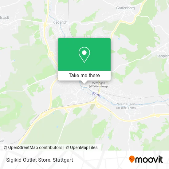 Sigikid Outlet Store map