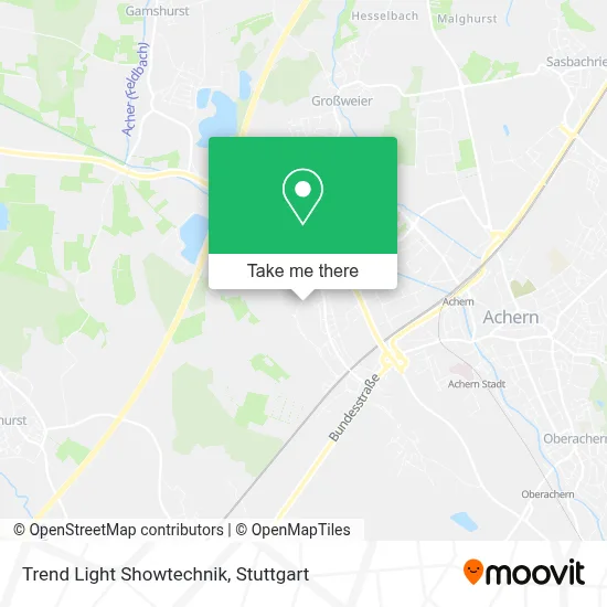 Trend Light Showtechnik map