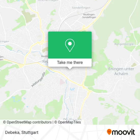 Debeka map