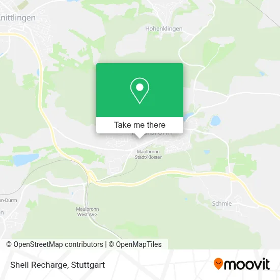 Shell Recharge map