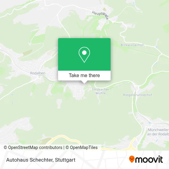 Autohaus Schechter map