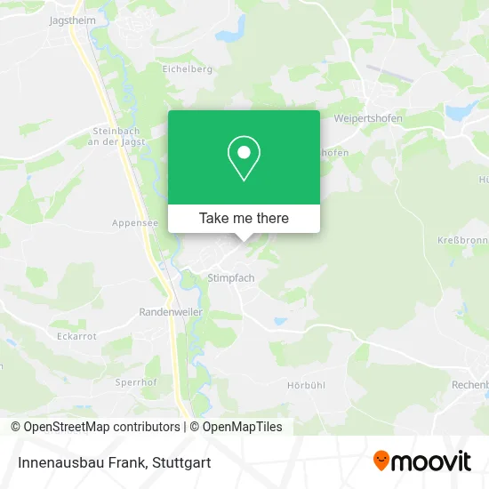 Innenausbau Frank map