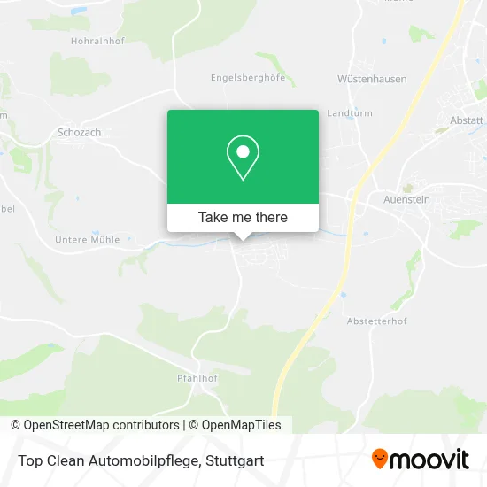 Top Clean Automobilpflege map