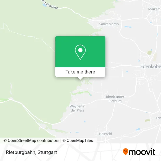 Rietburgbahn map