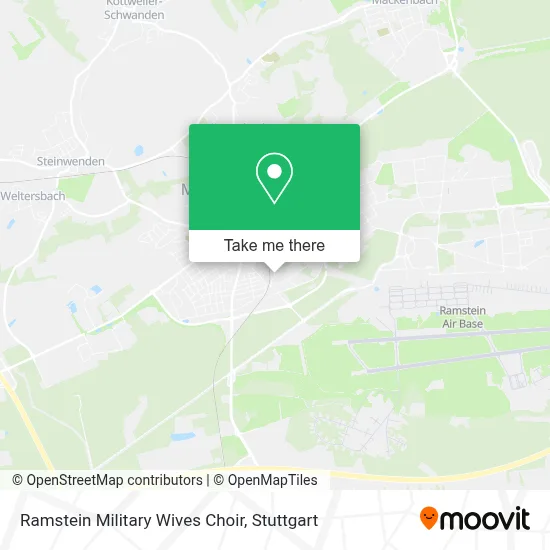 Ramstein Military Wives Choir map