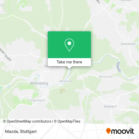 Mazda map