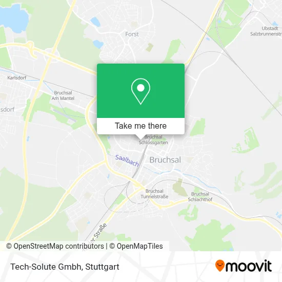 Tech-Solute Gmbh map