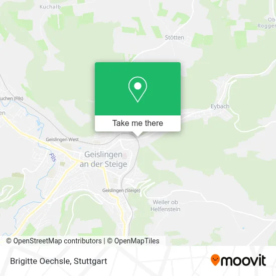 Brigitte Oechsle map