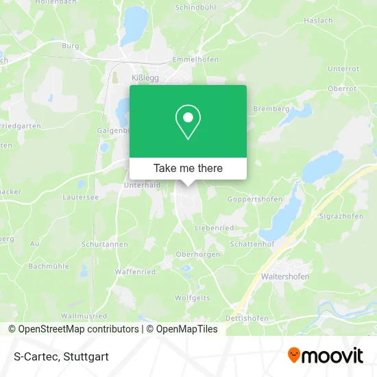 S-Cartec map