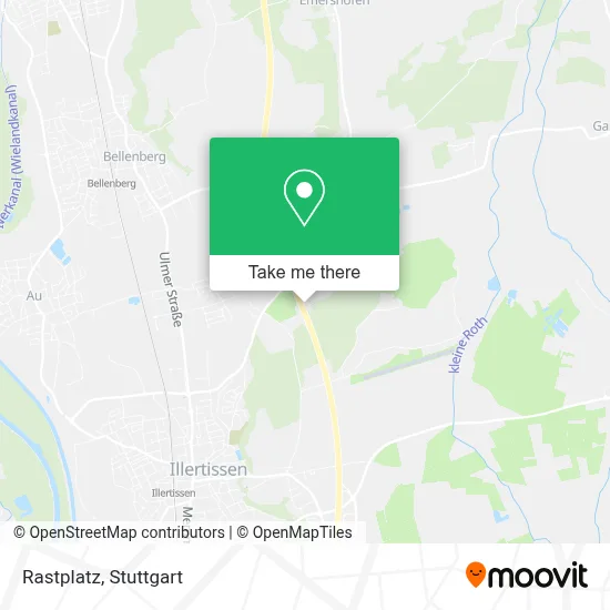 Rastplatz map