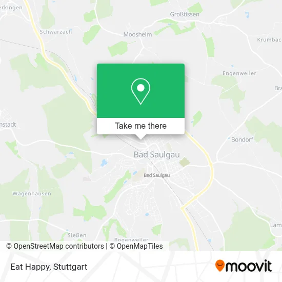Eat Happy map
