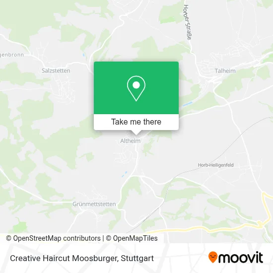 Creative Haircut Moosburger map