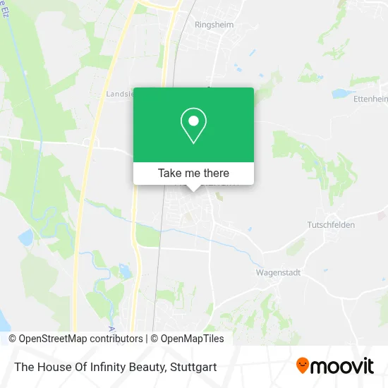 The House Of Infinity Beauty map