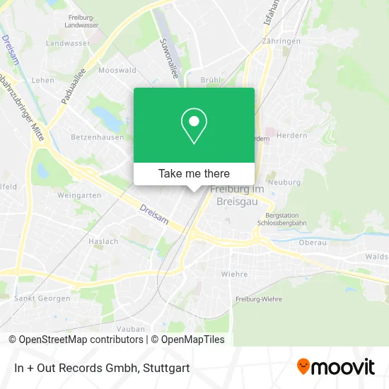 In + Out Records Gmbh map