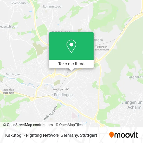 Kakutogi - Fighting Network Germany map