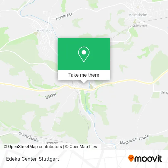Edeka Center map
