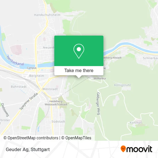Geuder Ag map