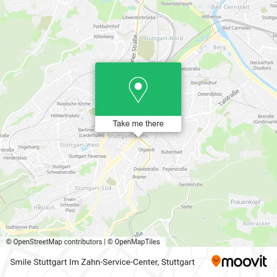 Smile Stuttgart Im Zahn-Service-Center map