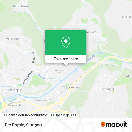 Pro Physio map