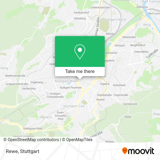 Rewe map